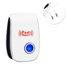 Load image into Gallery viewer, Ultrasonic Pest Reject Repeller Pest Control Electronic Anti Rodent Insect Repellent Mole Mouse Cockroach Mice Mosquito Killer