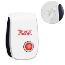 Load image into Gallery viewer, Ultrasonic Pest Reject Repeller Pest Control Electronic Anti Rodent Insect Repellent Mole Mouse Cockroach Mice Mosquito Killer