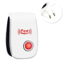 Load image into Gallery viewer, Ultrasonic Pest Reject Repeller Pest Control Electronic Anti Rodent Insect Repellent Mole Mouse Cockroach Mice Mosquito Killer