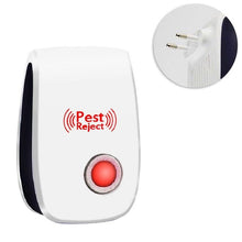 Load image into Gallery viewer, Ultrasonic Pest Reject Repeller Pest Control Electronic Anti Rodent Insect Repellent Mole Mouse Cockroach Mice Mosquito Killer